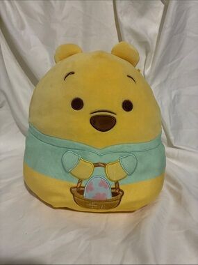 Disney Yellow & Mint Green Plush Bear Squishmallows